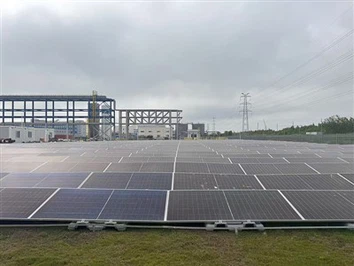 Sistema de montagem em lastro do painel solar